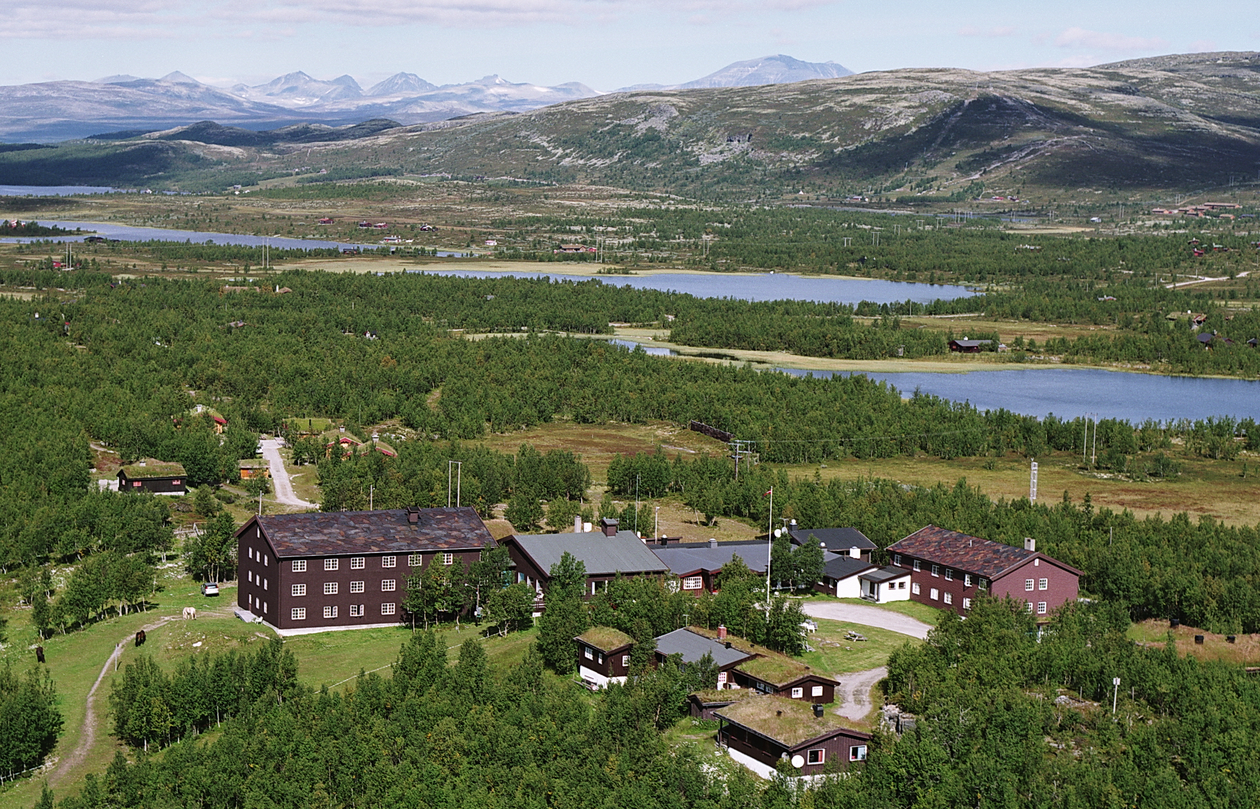 Venabu Fjellhotell Foto av Venabu Fjellhotell med utsikt mot Rondane